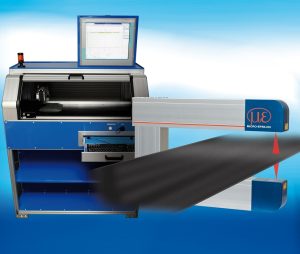 Non-contact inline and offline measurement and inspection systems for  rubber strip and tyres